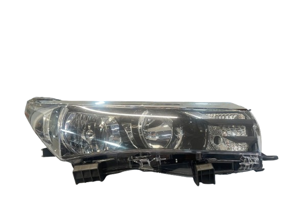 Head Lamp Corolla 2014 (Black Strip Inside) Chrome Moulding